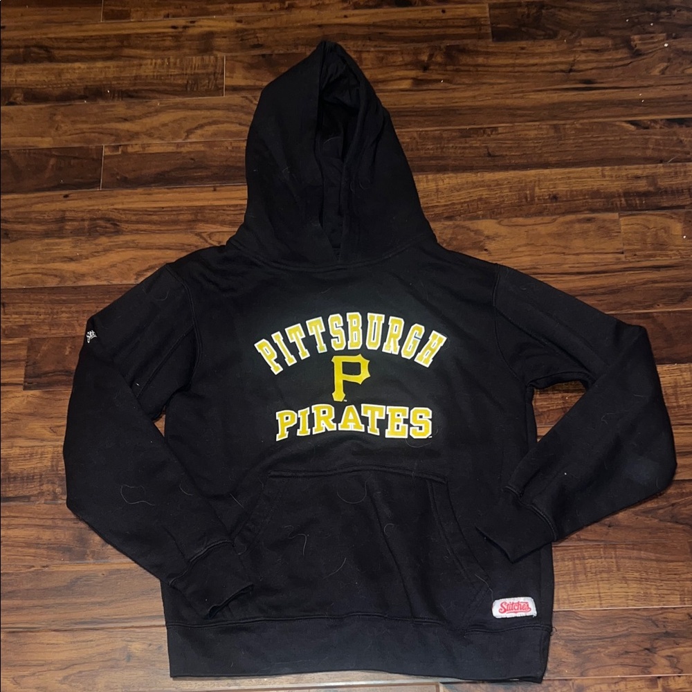 Pittsburgh Pirates Boys Black Hoodie